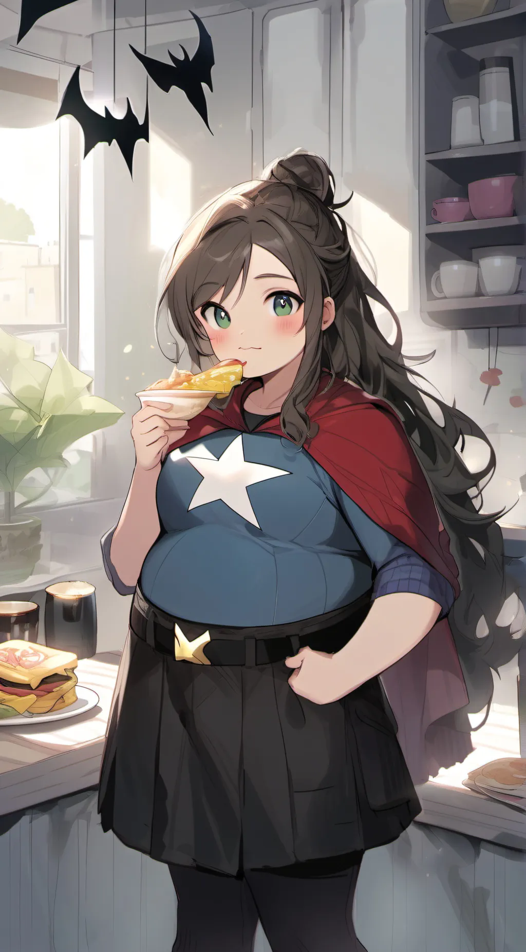 ai character: Aurora background