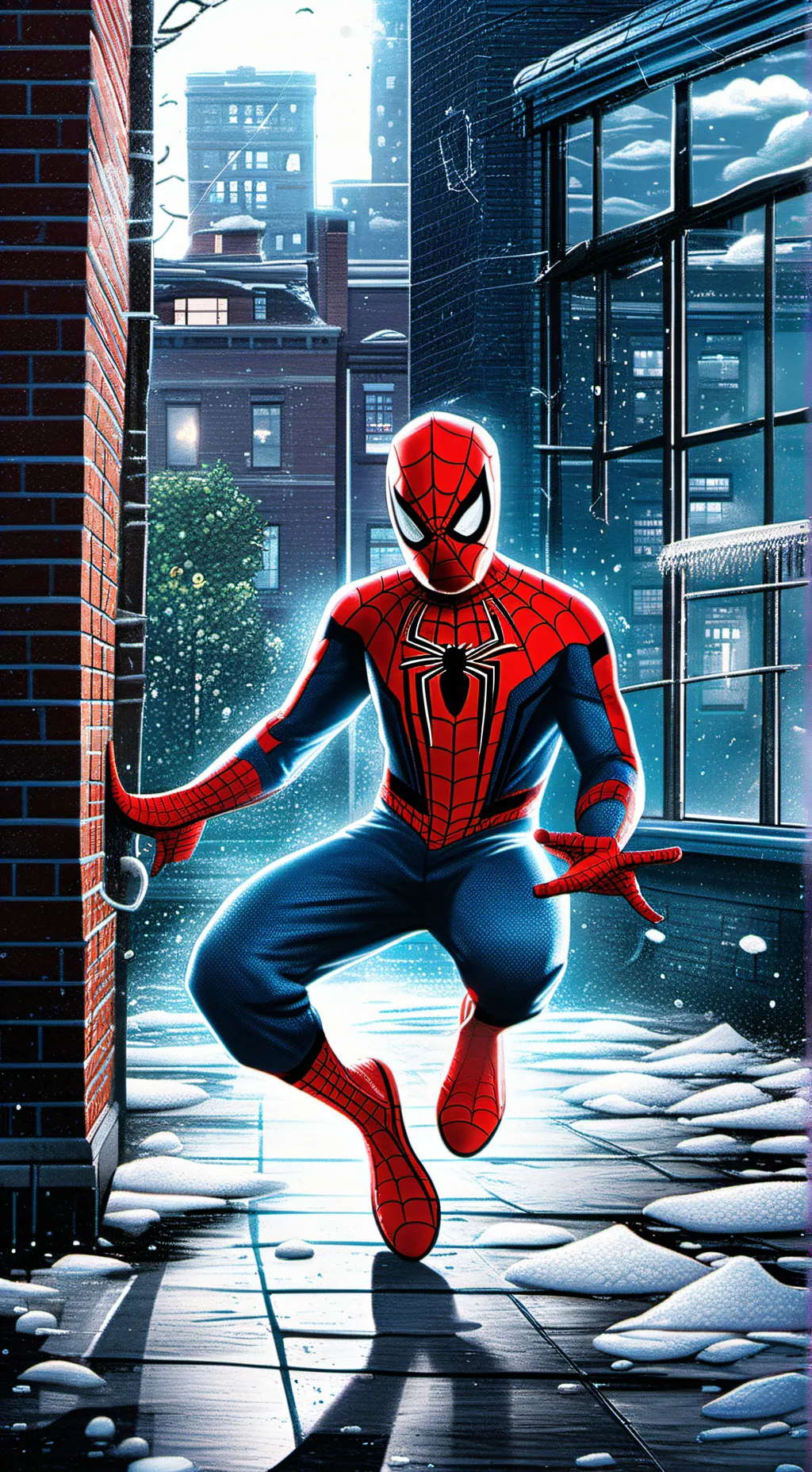 ai character: Spider-Man background