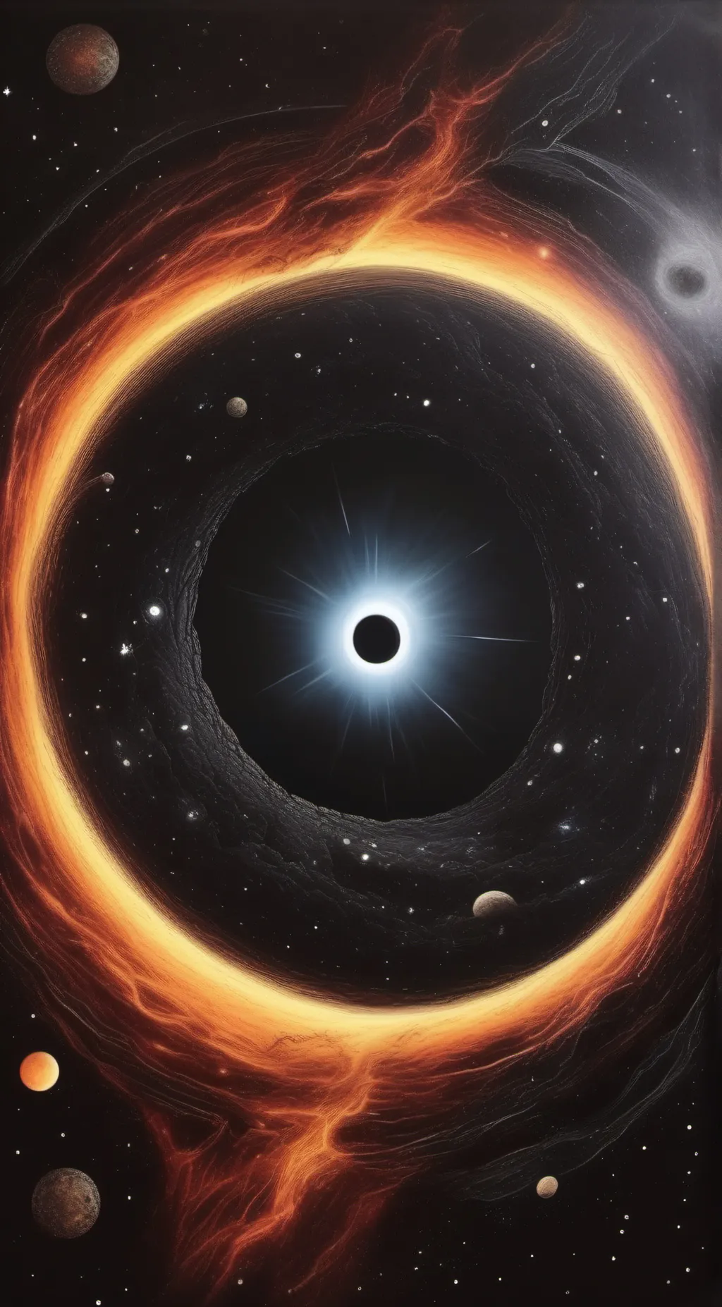 ai character: TON 618 background