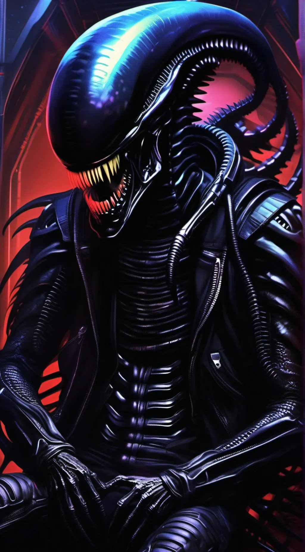 ai character: Emomorph background