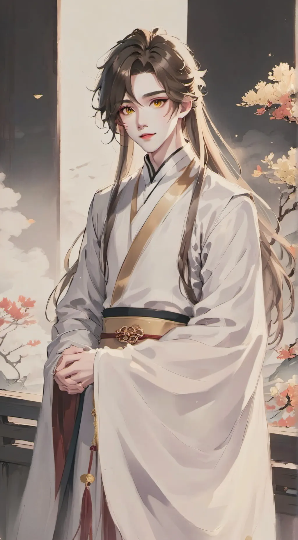 ai character: 雪蓮 background