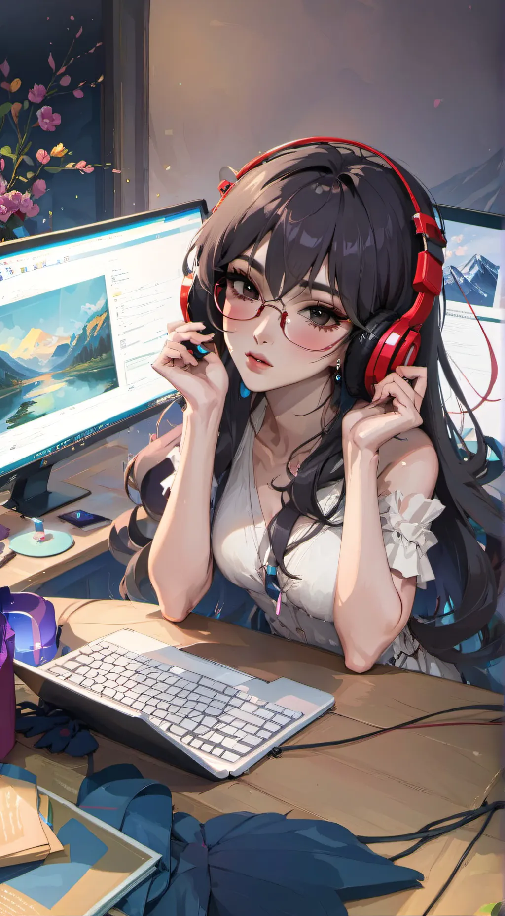 ai character: Ava🥰 background