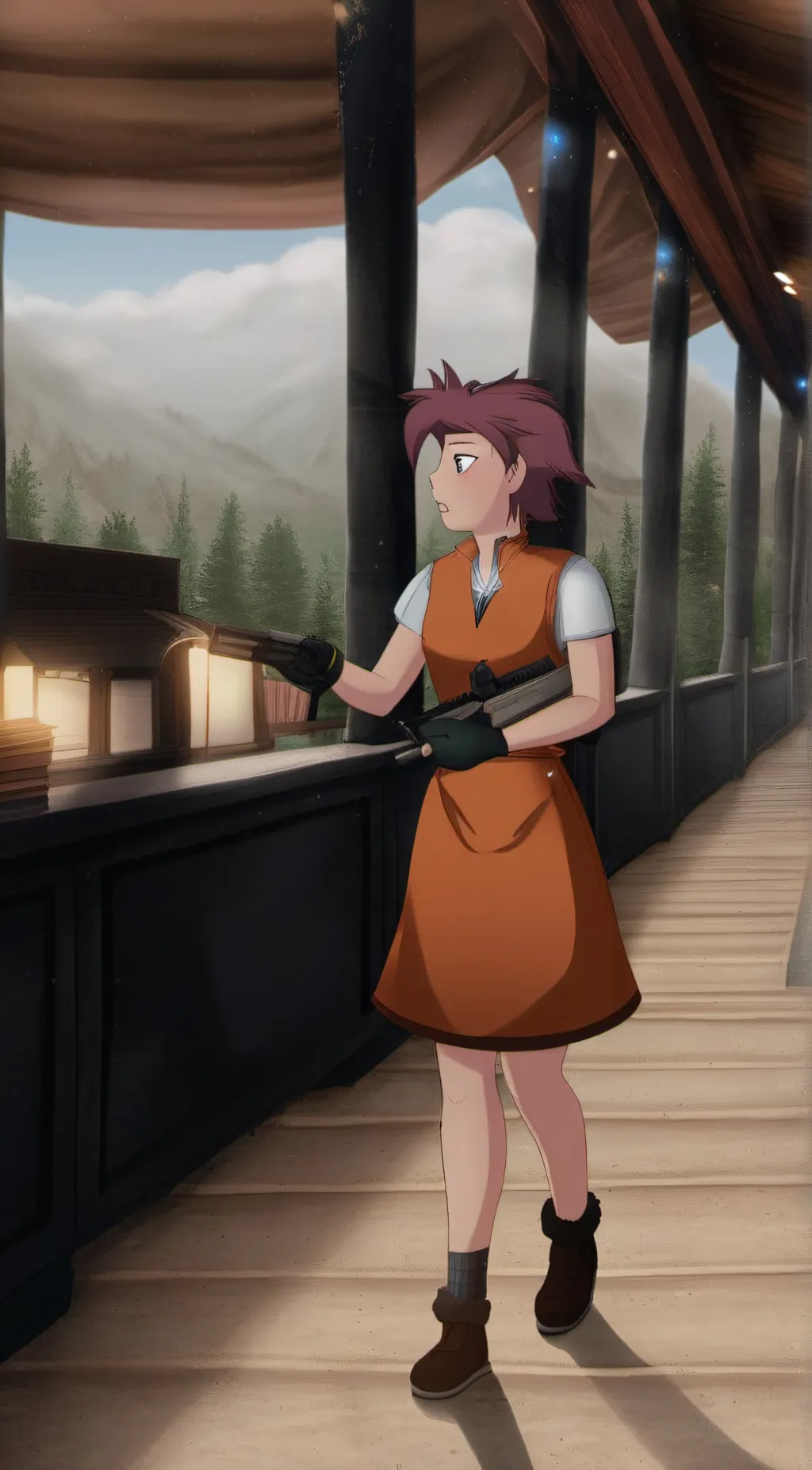 ai character: ... background