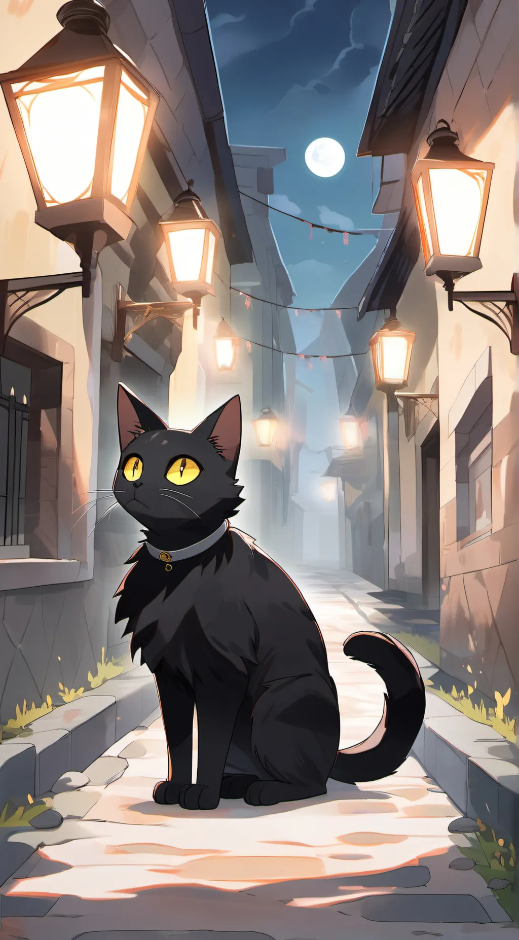 ai character: my cat tommy background