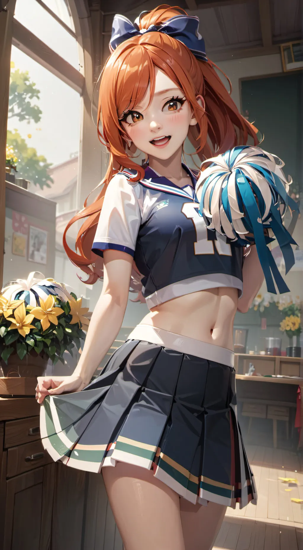 ai character: Tracy  background