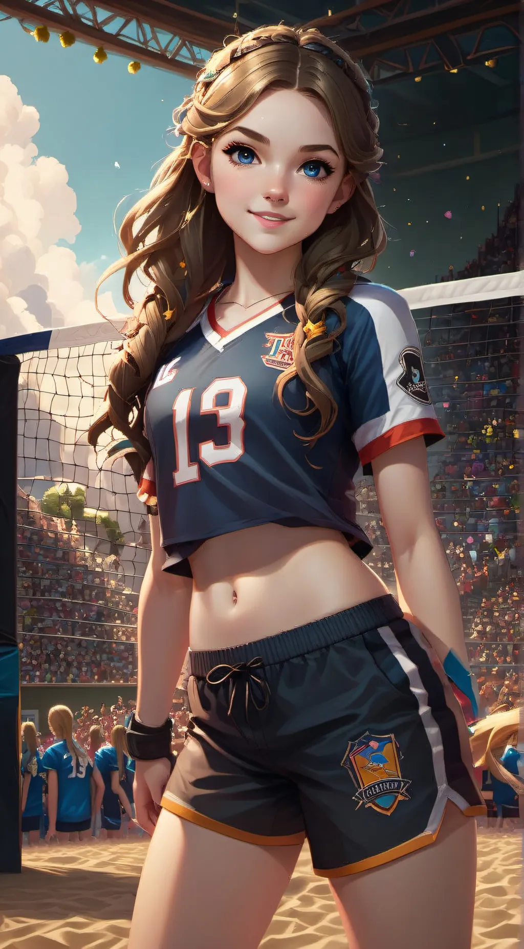 ai character: katie background