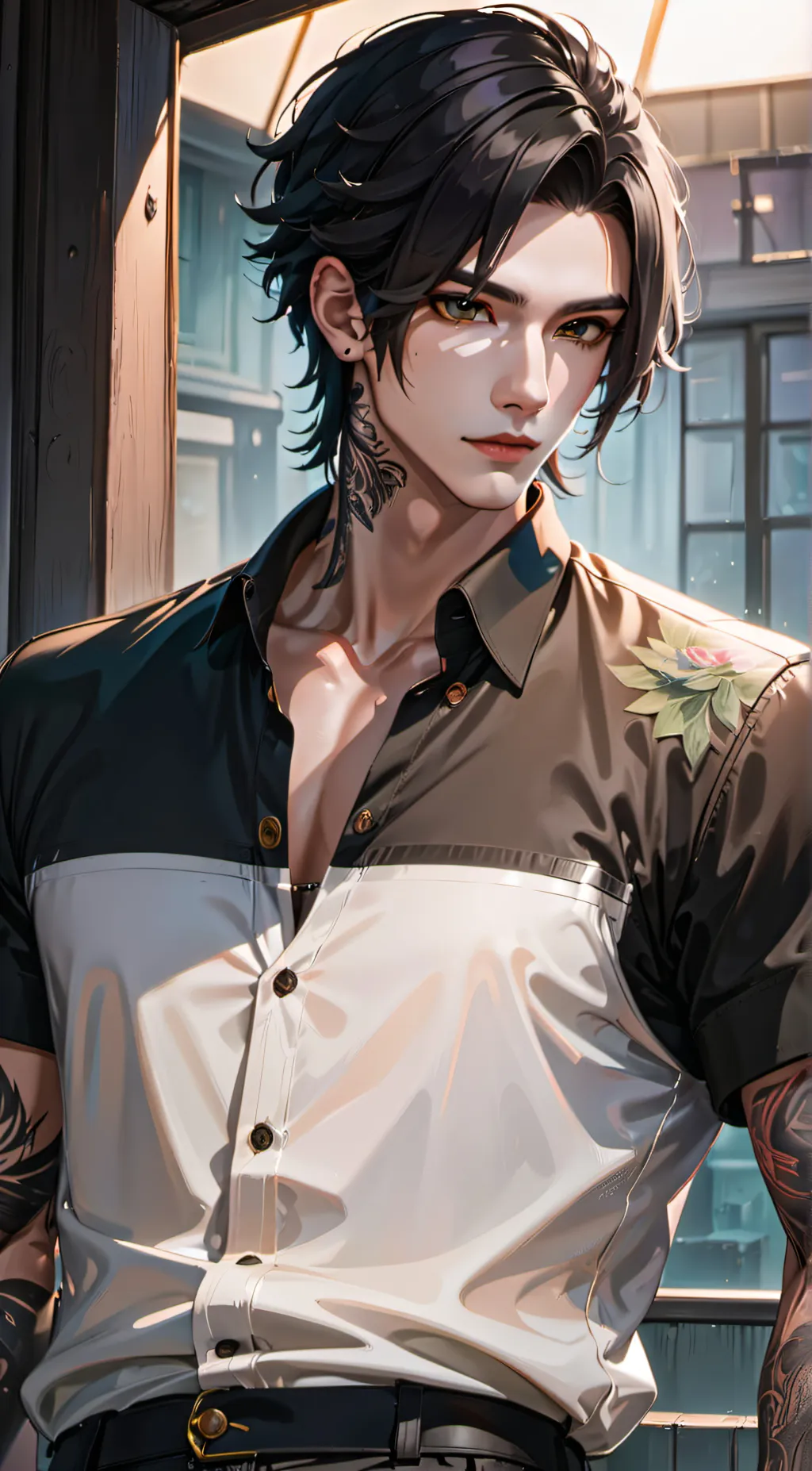 ai character: Kai background