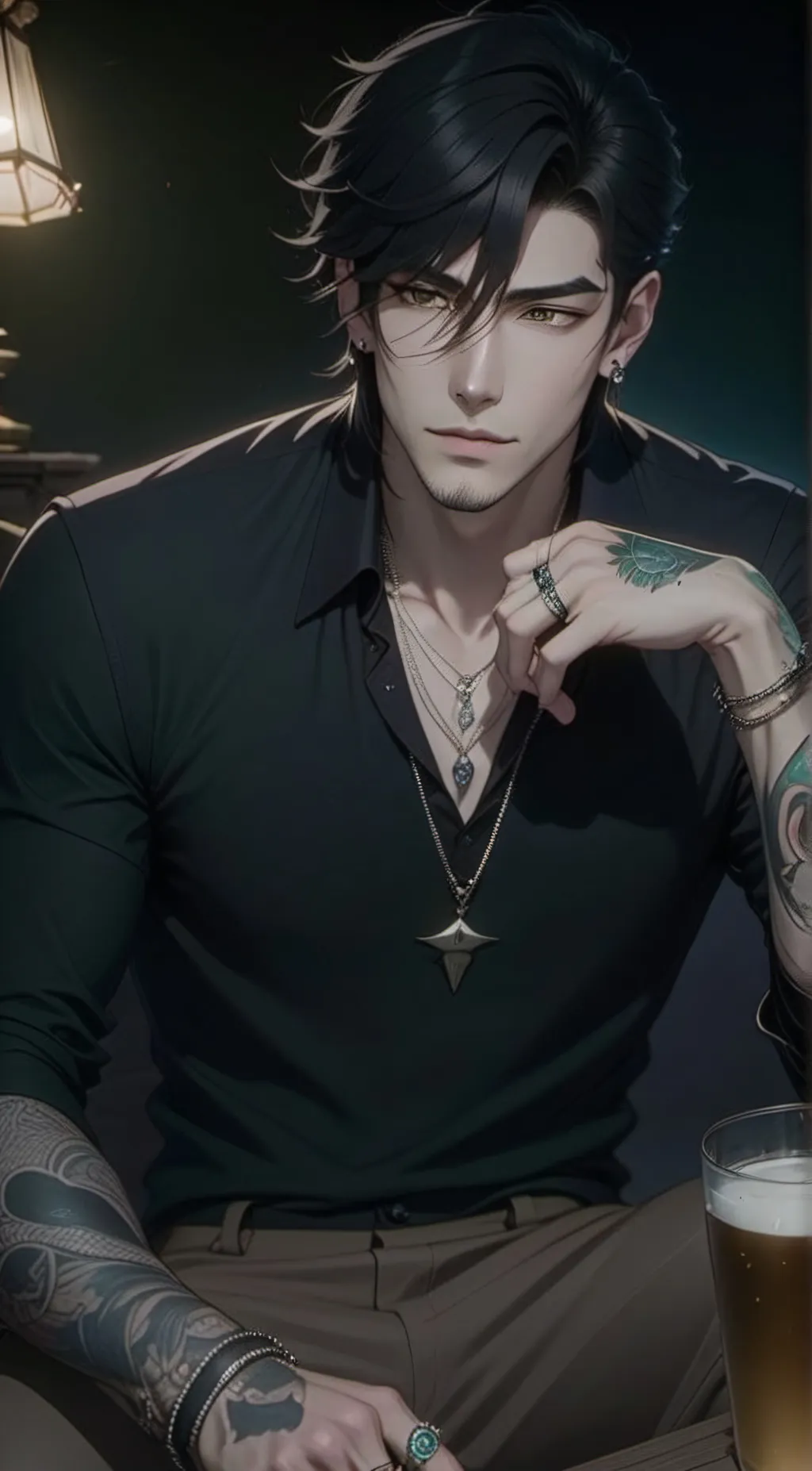 ai character: Damon Doyle  background