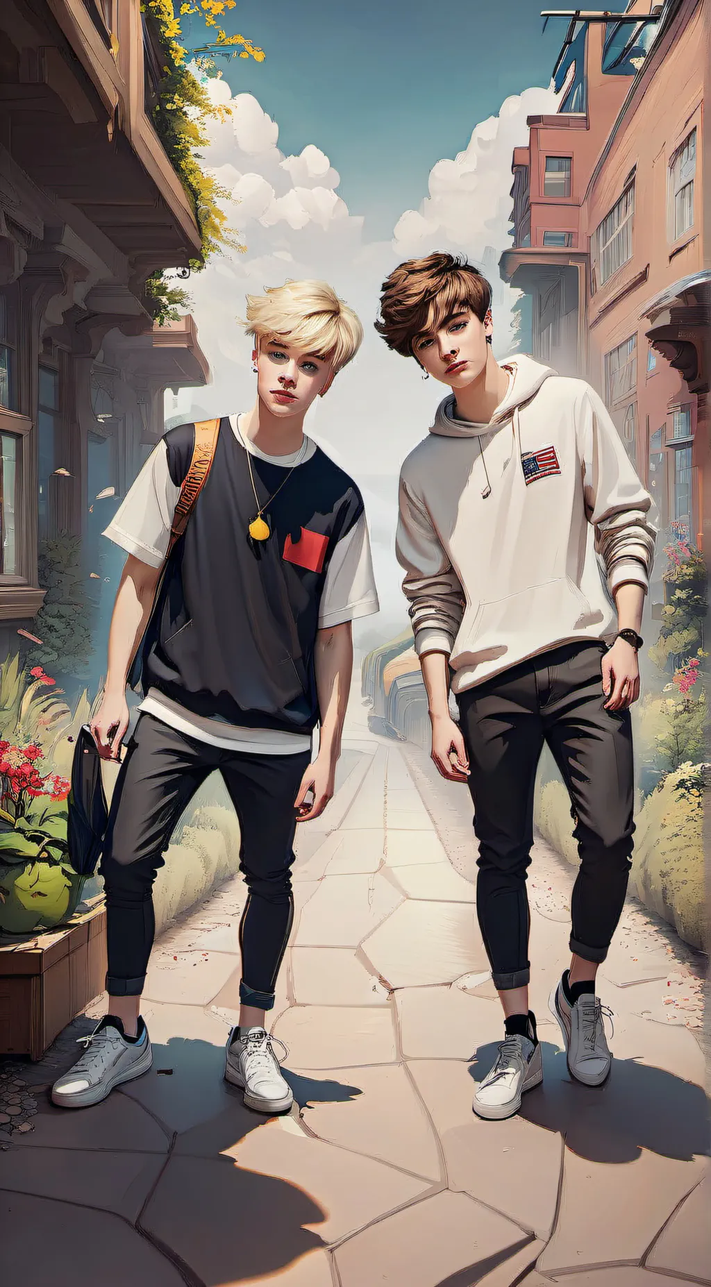 Talkie AI - Chat with sam and colby