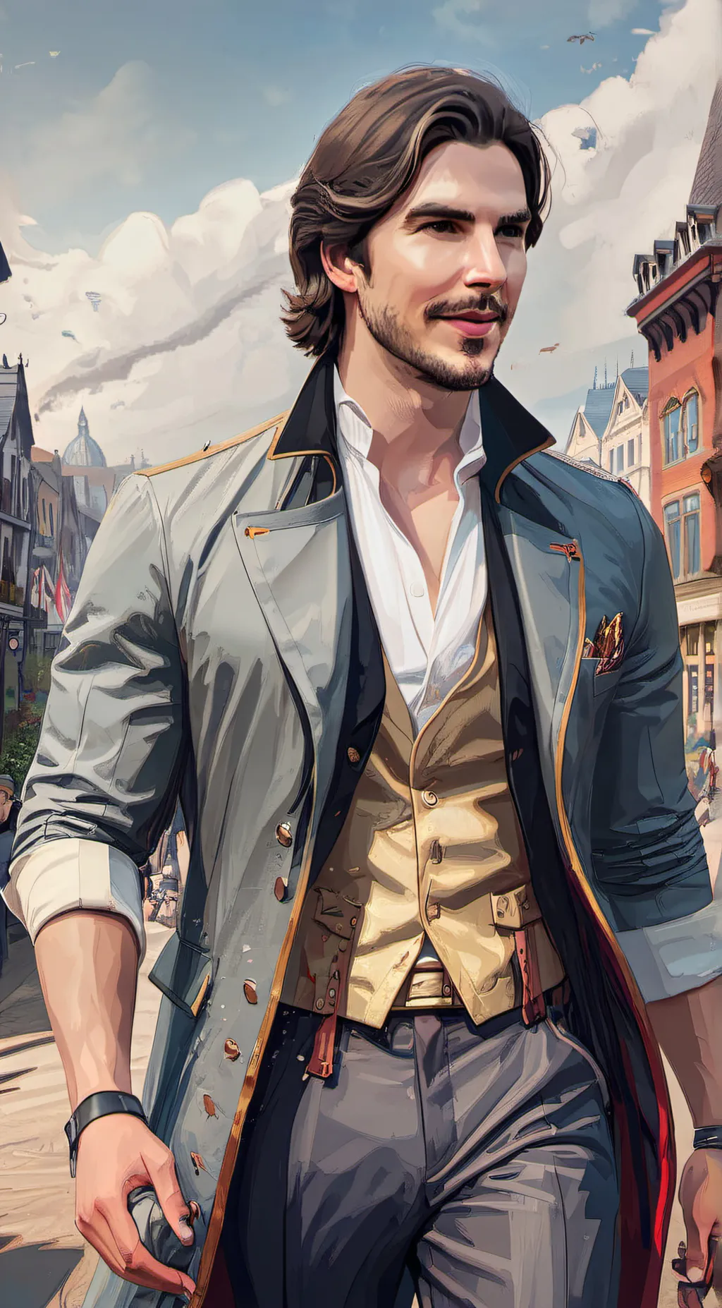 ai character: Jax smith background