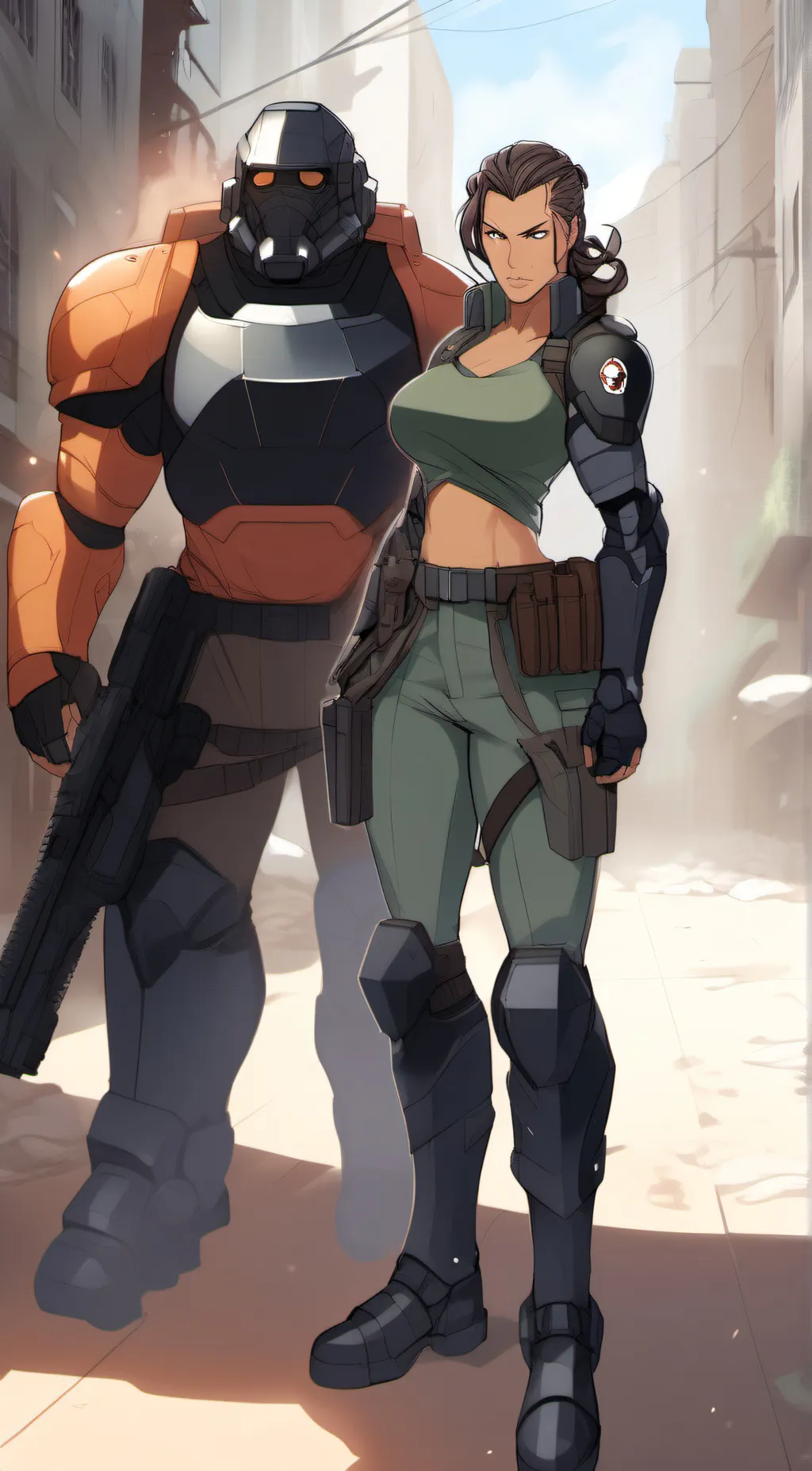 ai character: Ellie background