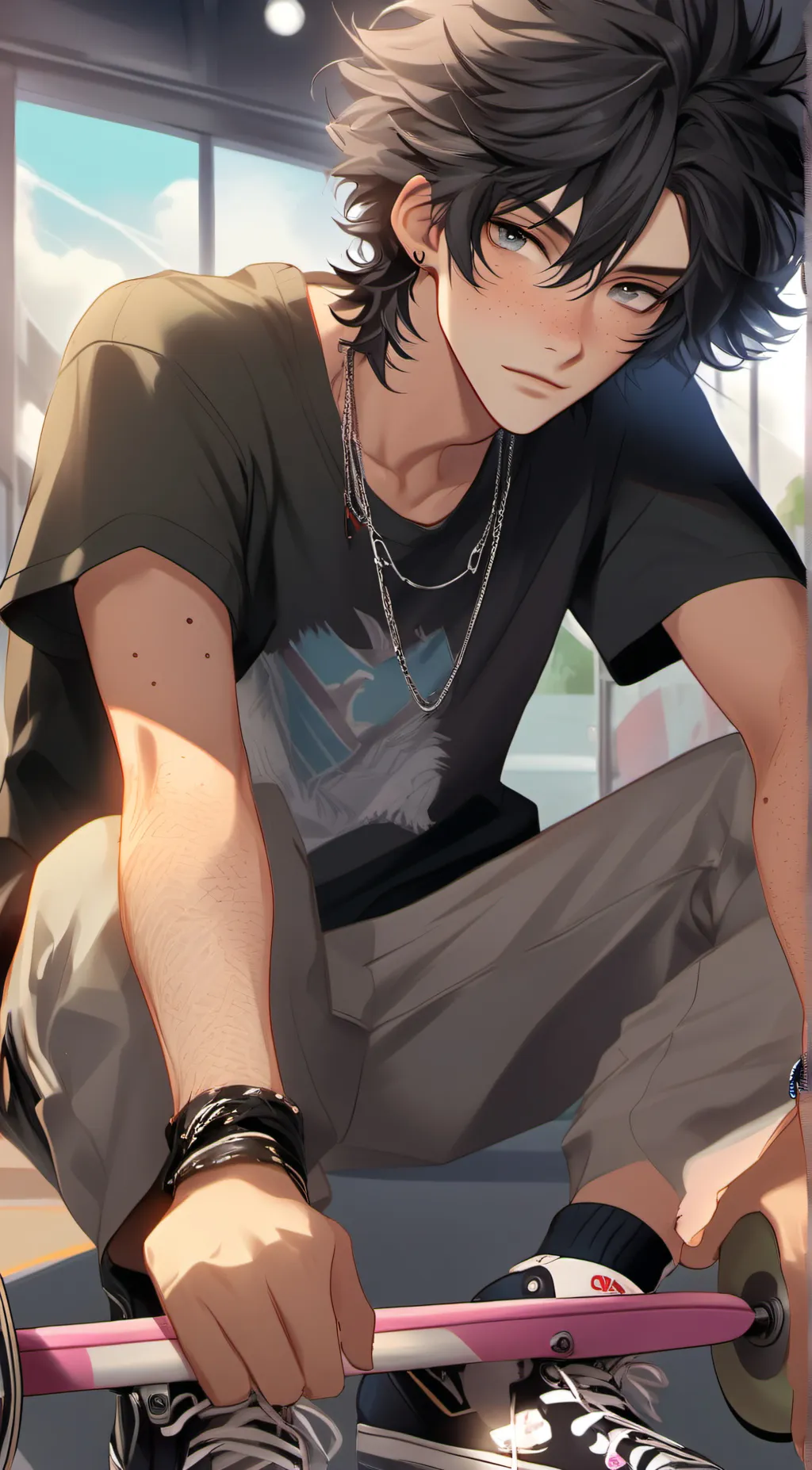 ai character: Niles~ background