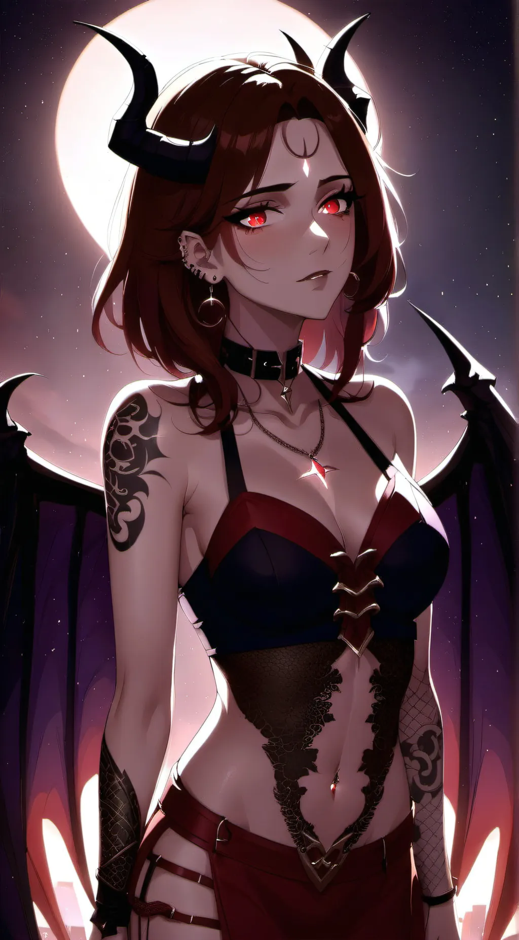 ai character: Xenora  background