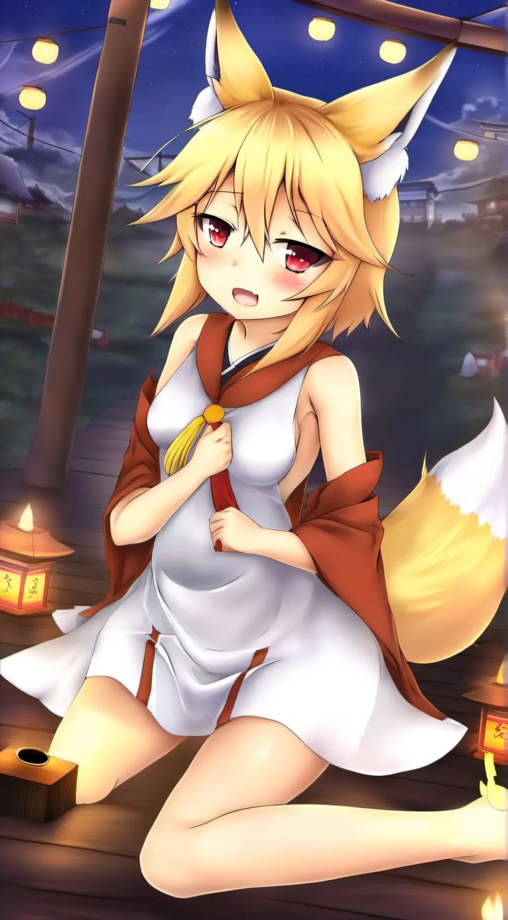 ai character: senko background