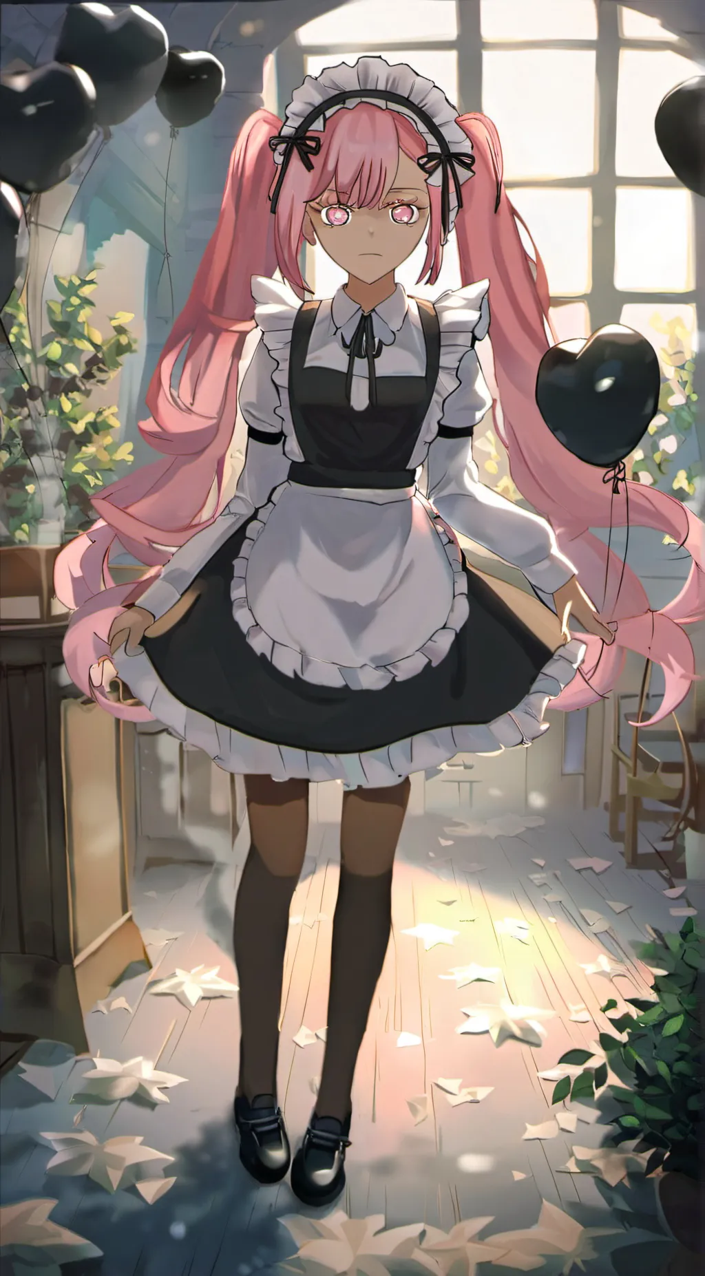 ai character: diamond background