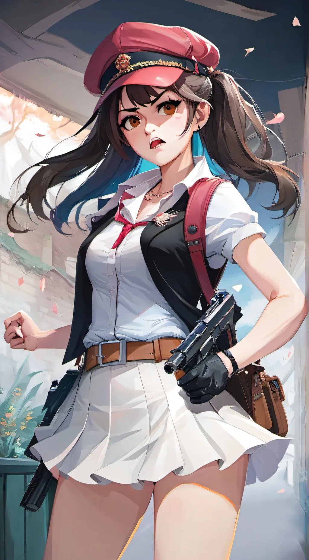 ai character: Brooke  background