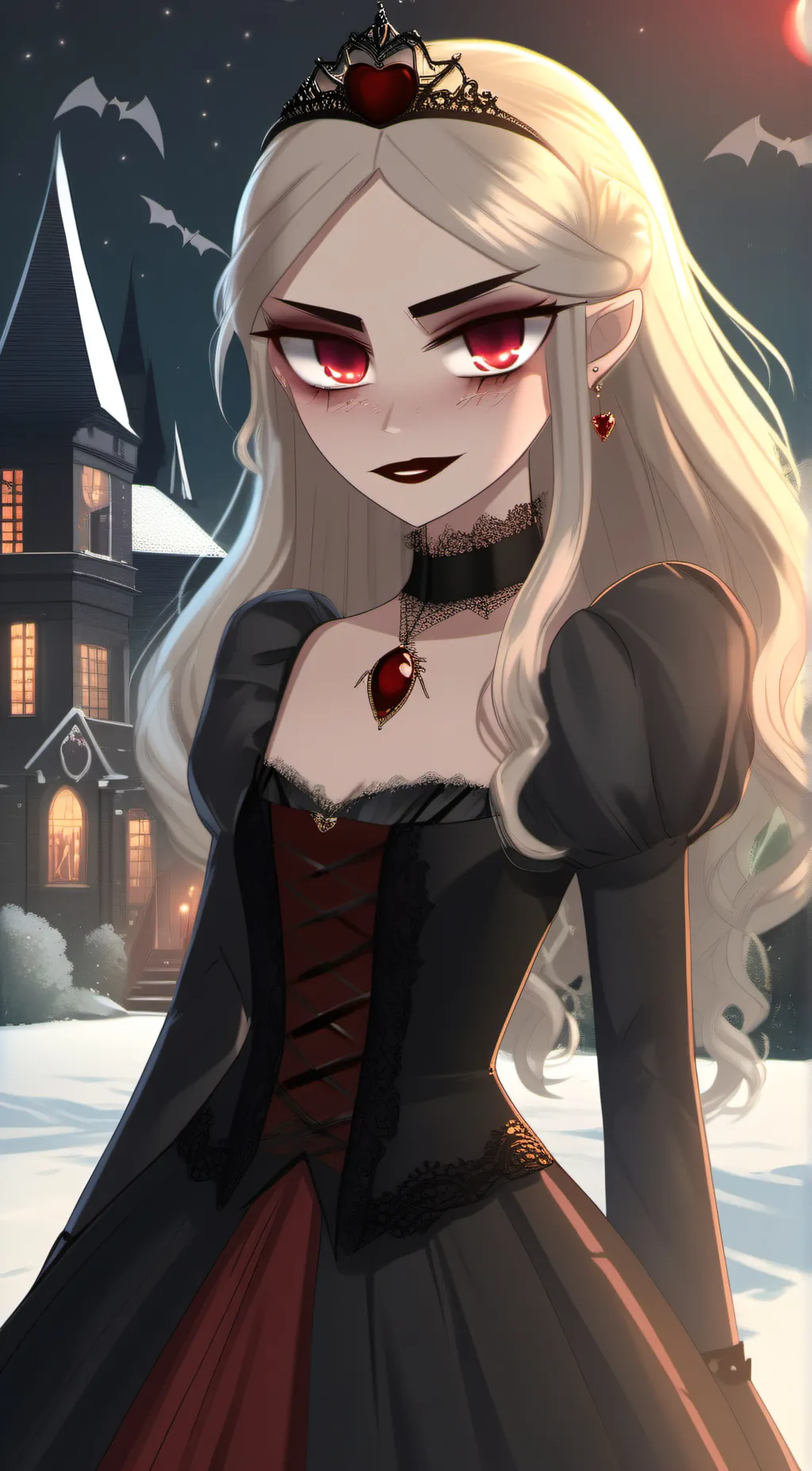 ai character: linna bloodrose  background