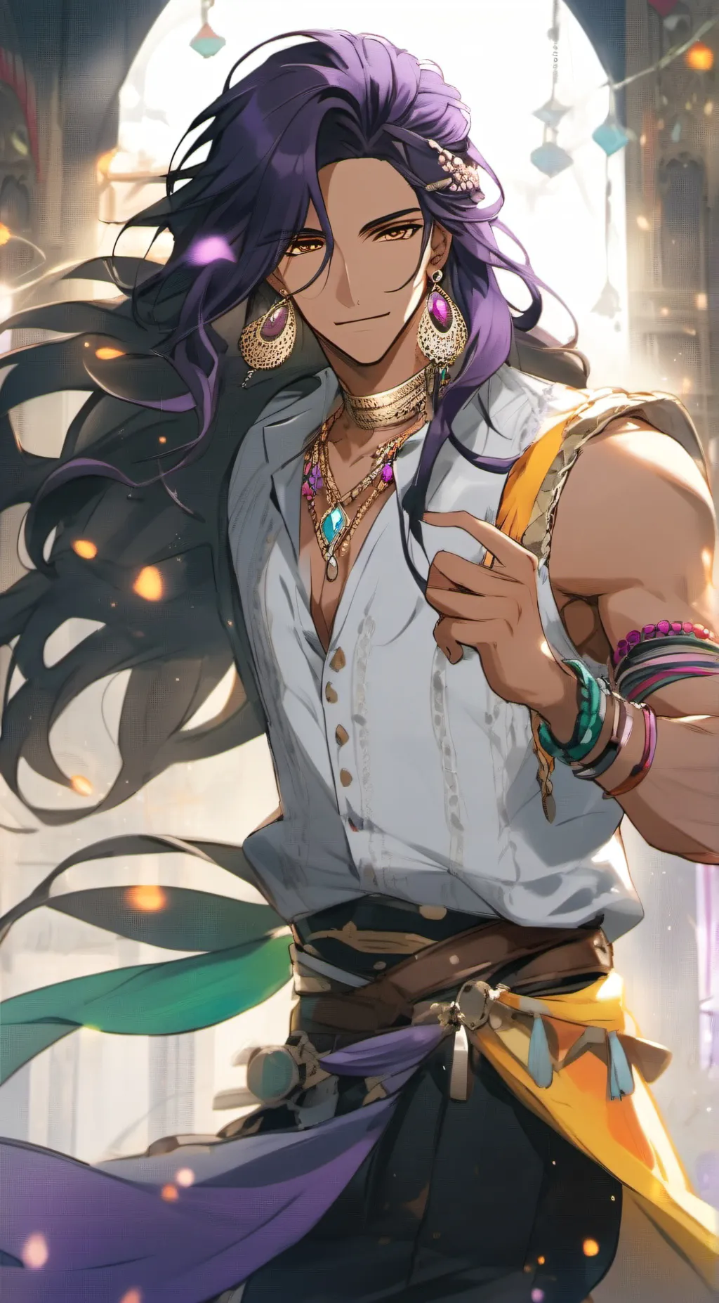 ai character: Kiran  background