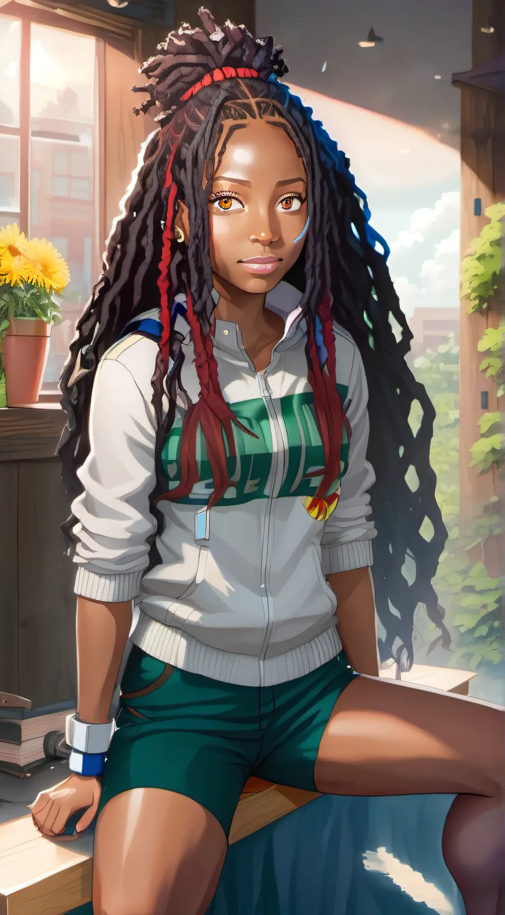 ai character: Jasmine  background