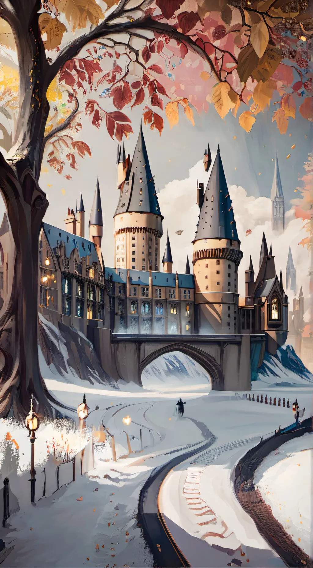 ai character: Hogwarts background
