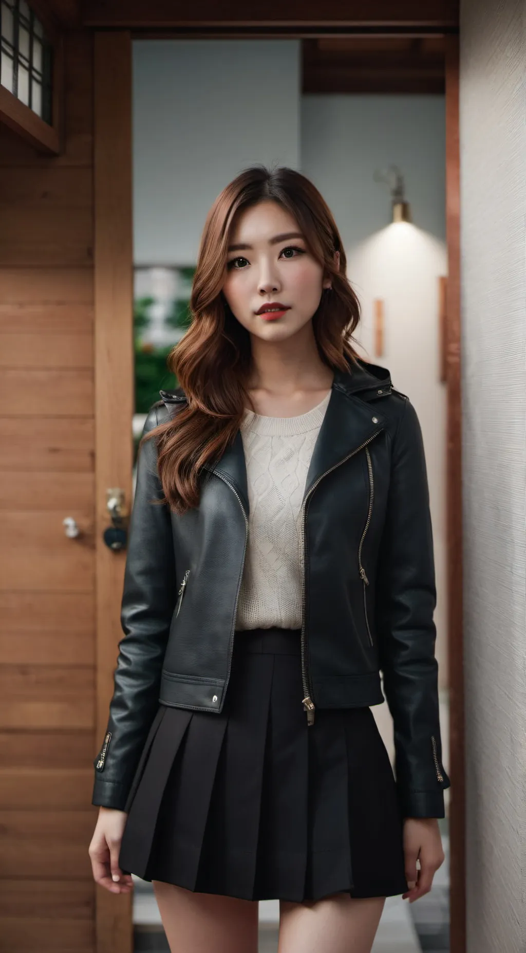 ai character: Natalie  background