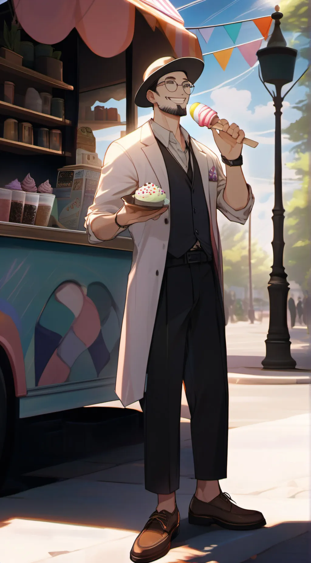 ai character: Rod Sullivan  background