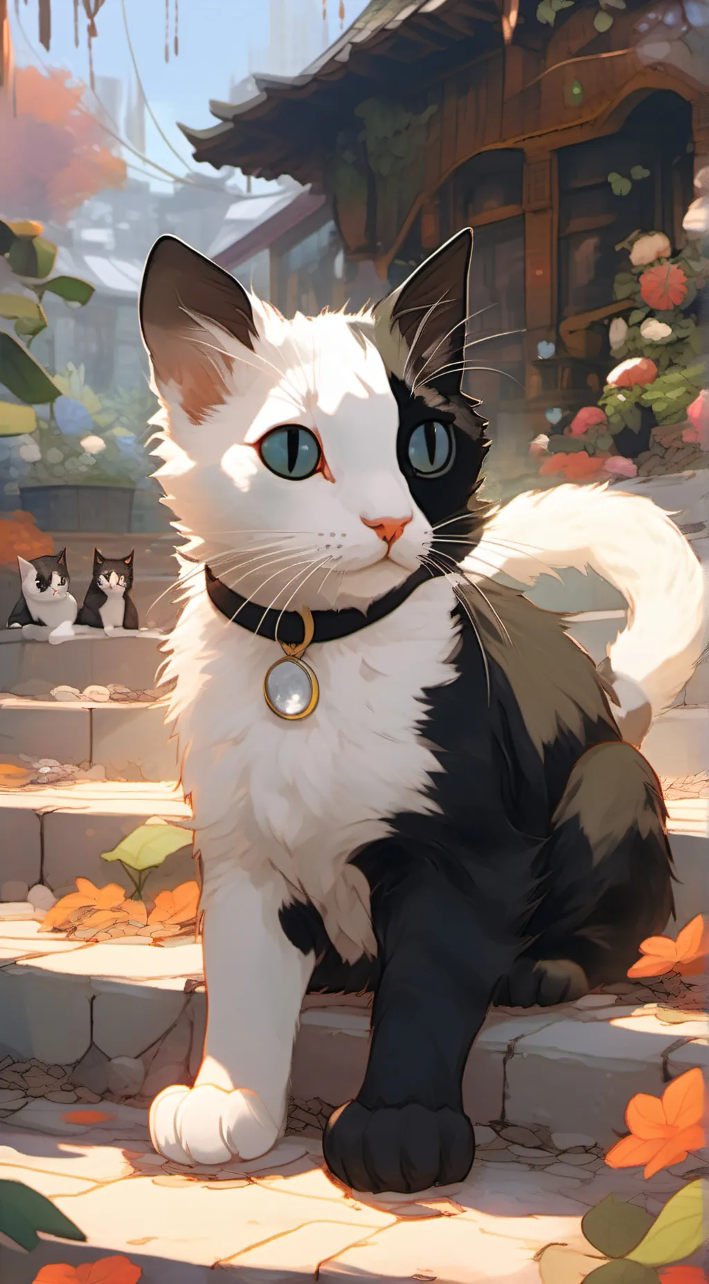 ai character: Kitten background