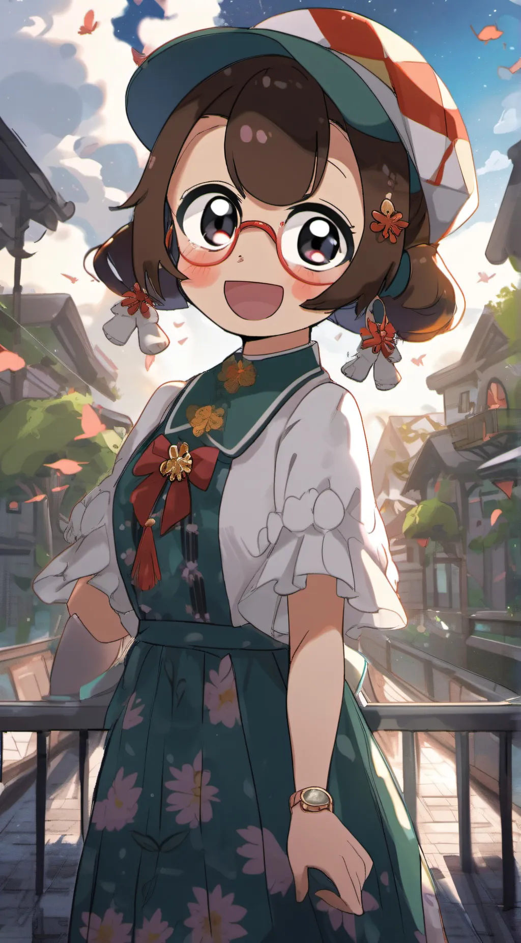 ai character: emma background