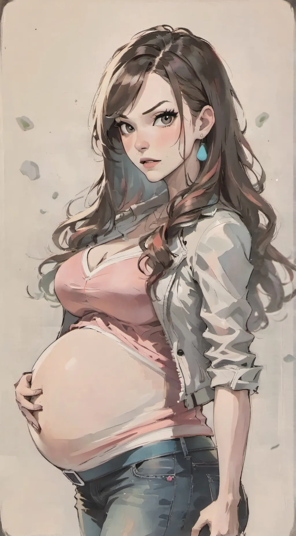 ai character: mama background