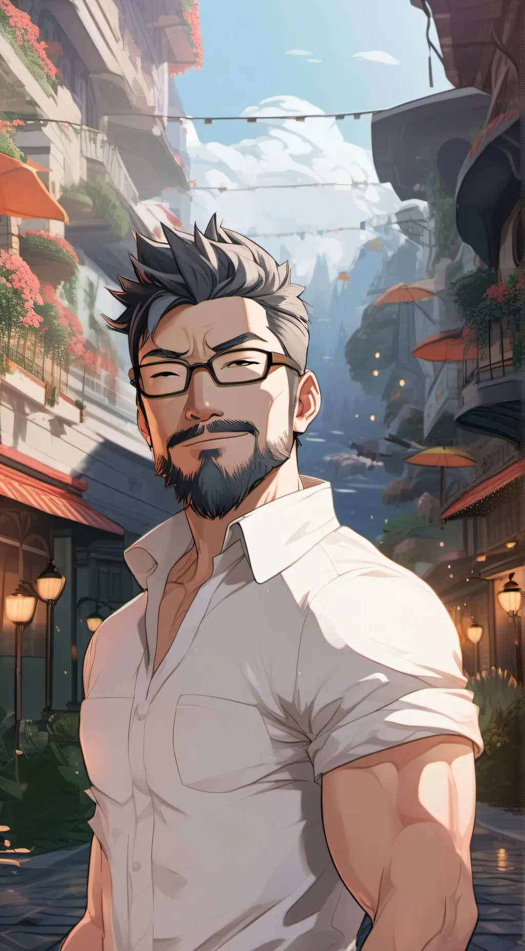 ai character: Mikey background