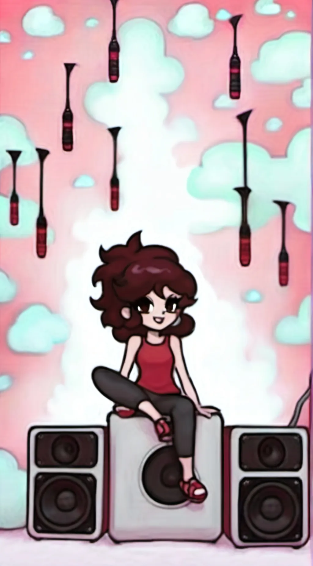 ai character: Girlfriend background