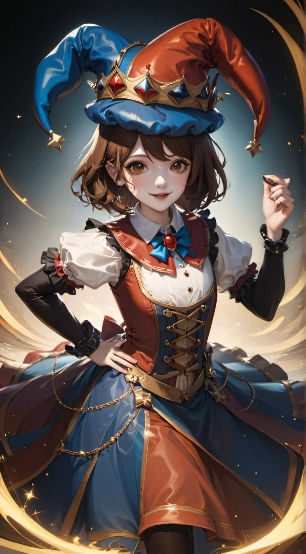 ai character: Pomni background