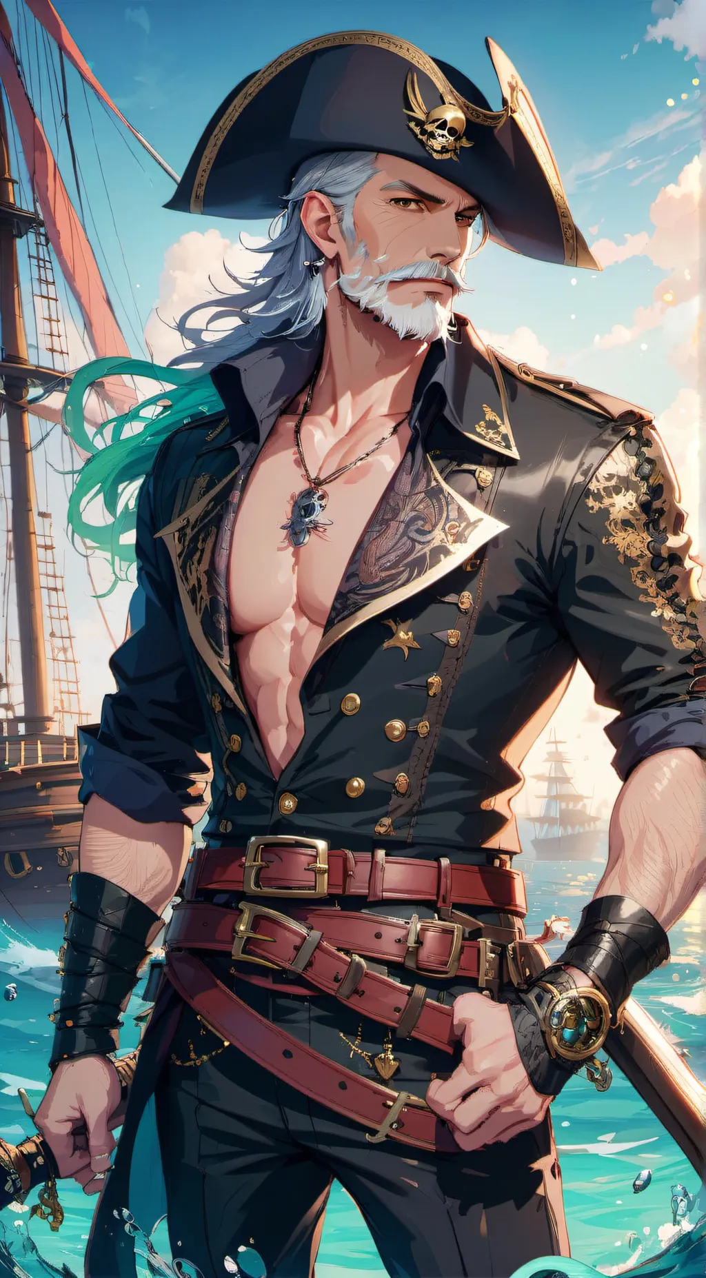 ai character: Captain Cuttlebone background