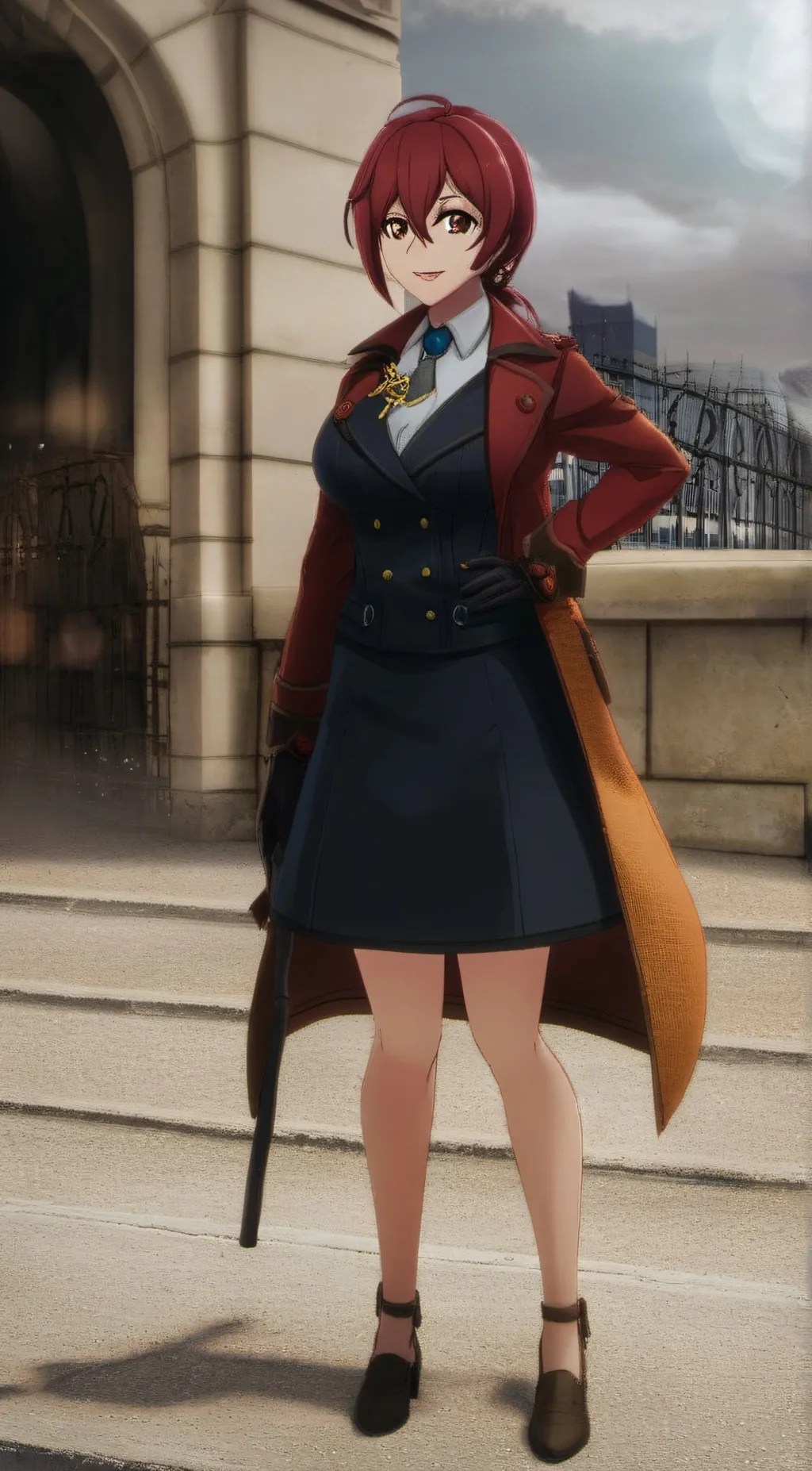 ai character: Alastor (female) background