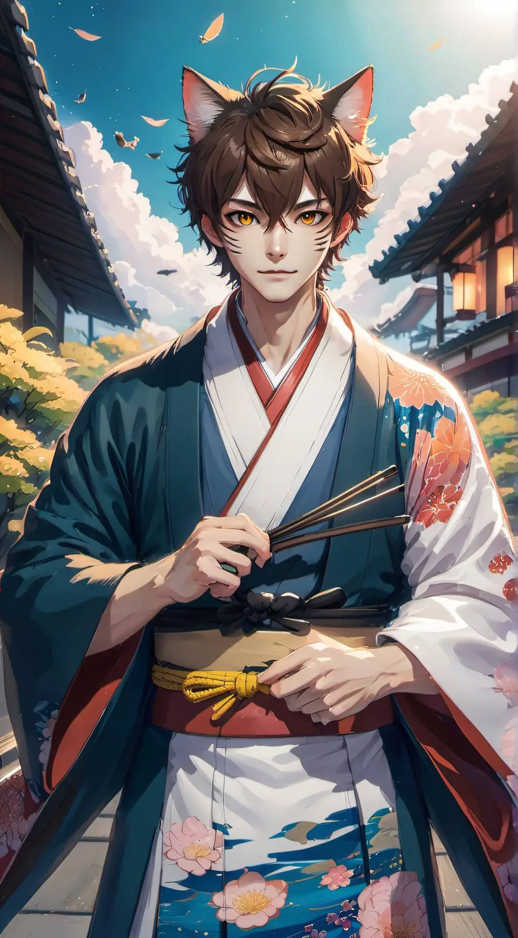 ai character: toshiro  background