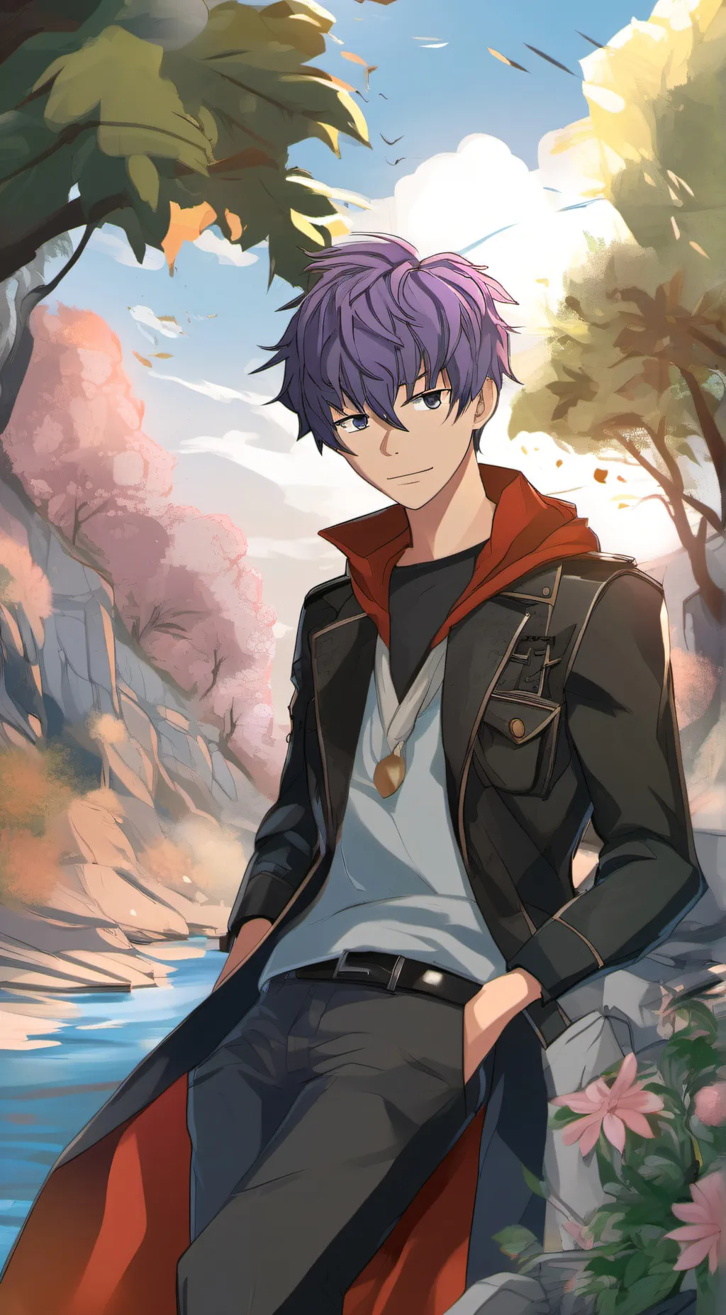 ai character: ♡☆Zack☆♡ background