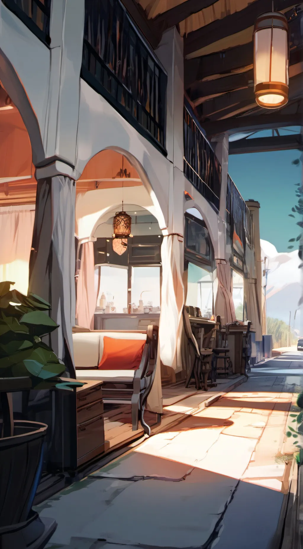 ai character: Galaxy  background