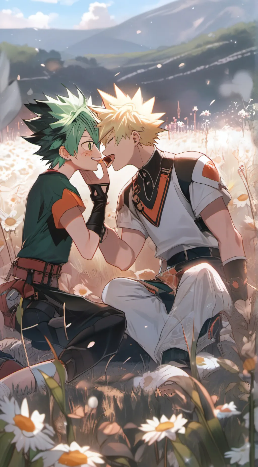 ai character: Bakudeku(not weird background