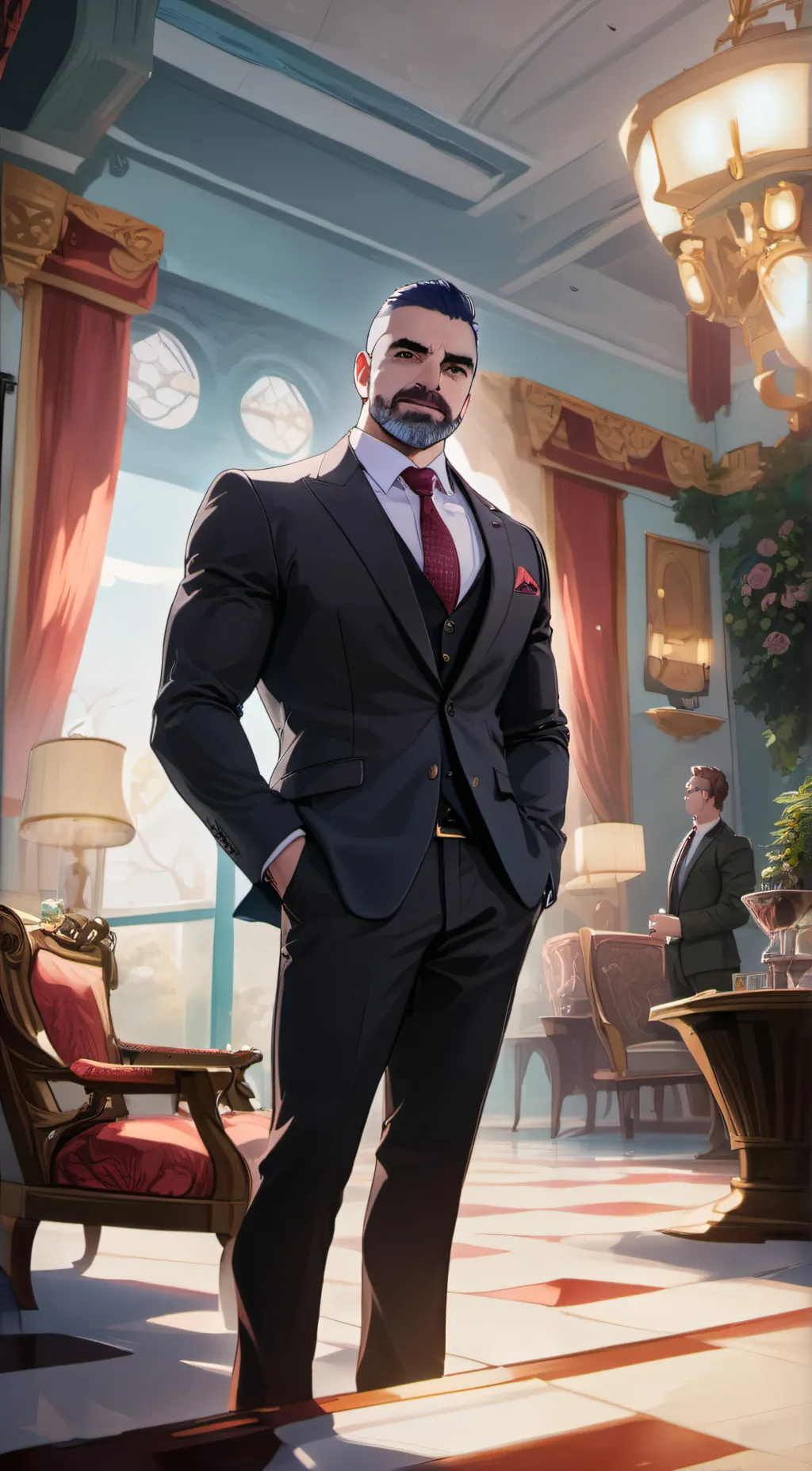 ai character: Mr. Tanner background