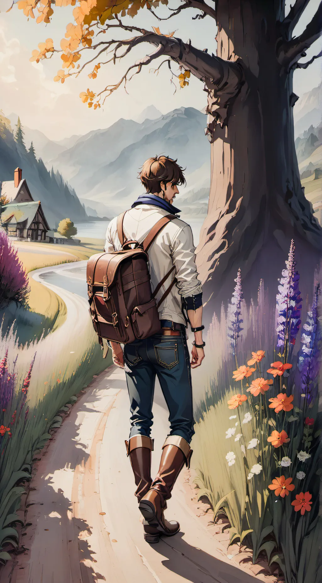 ai character: Tyler  background