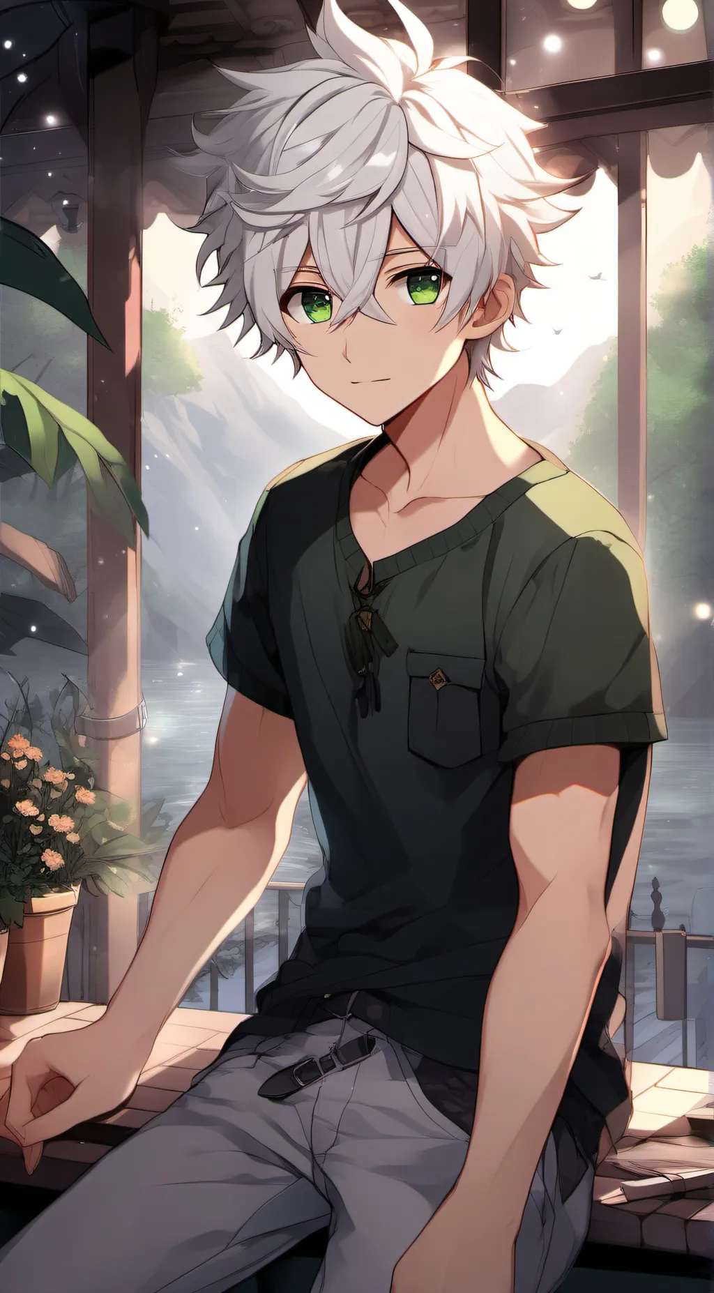 ai character: Alex 💀 background