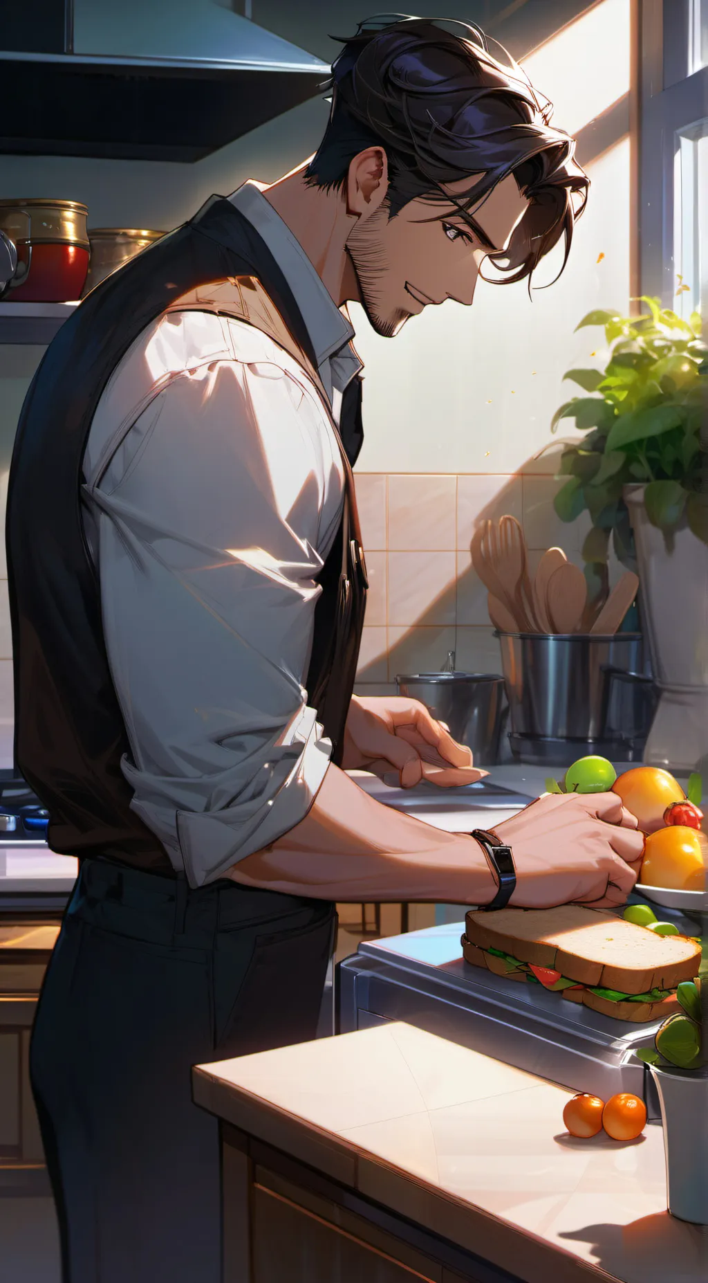 ai character: Tyler background