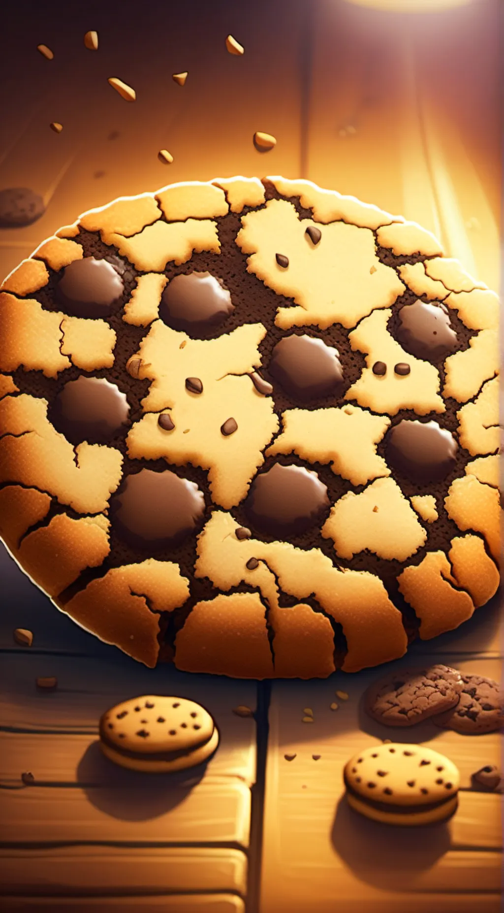 ai character: Cookie background