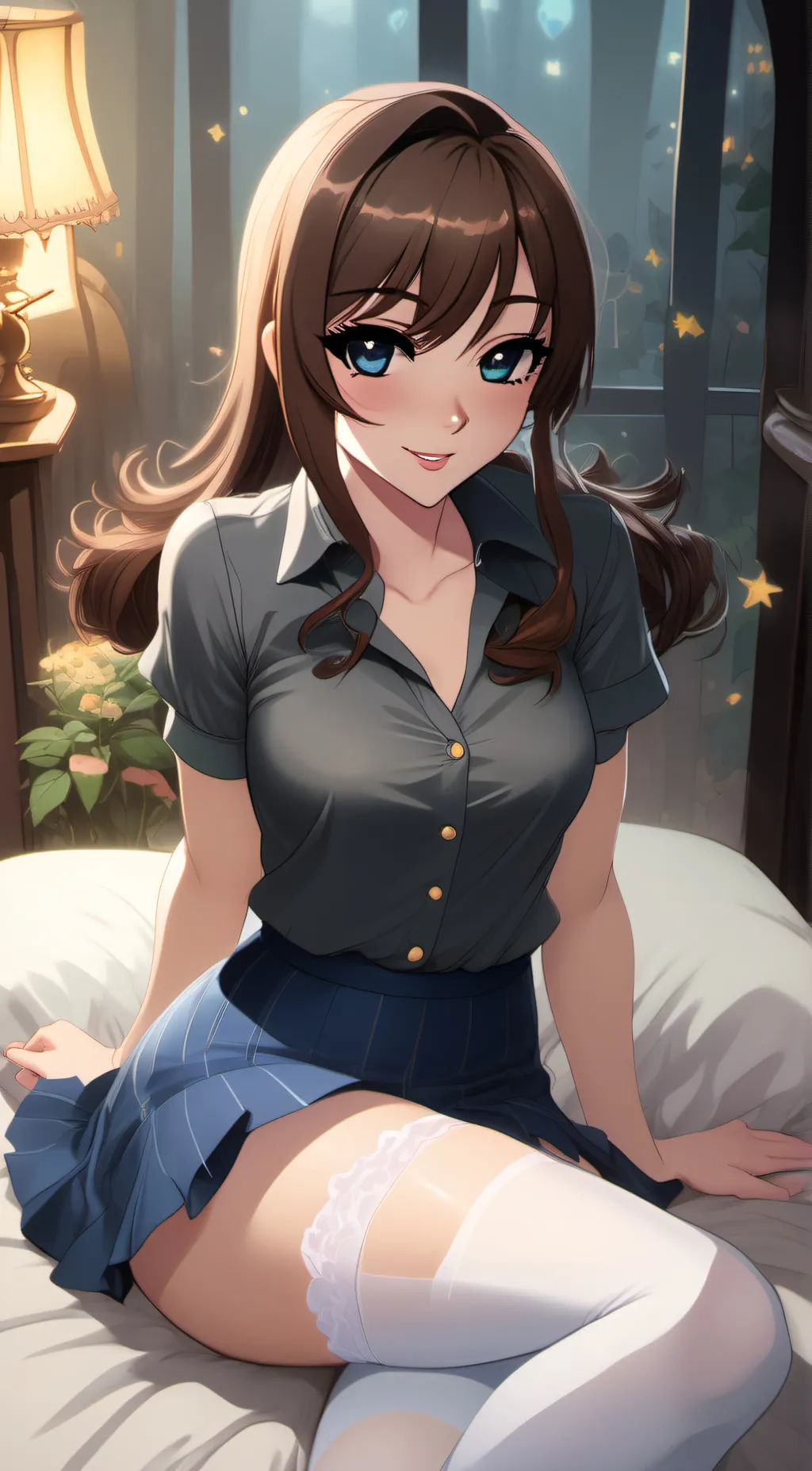 ai character: Lily background