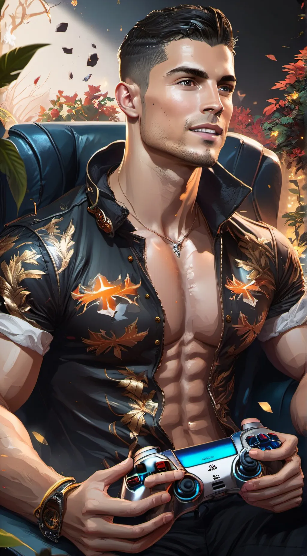 ai character: Rexy background