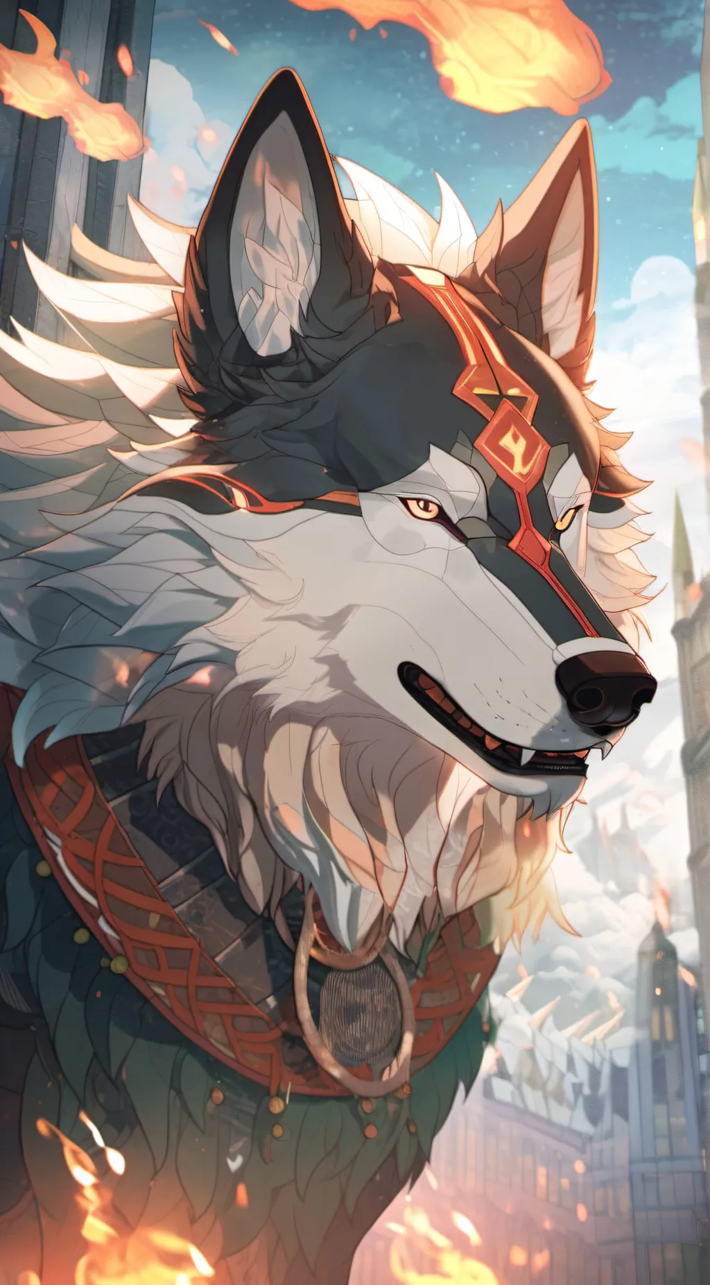 ai character: kai ruby background