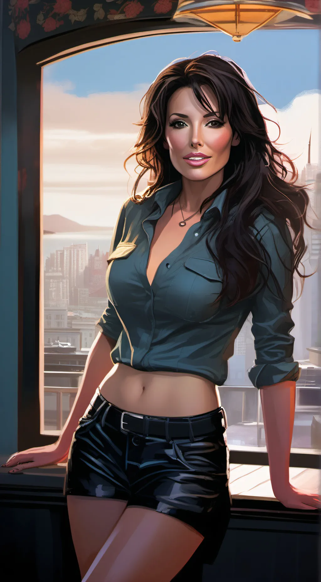 ai character: lolly background