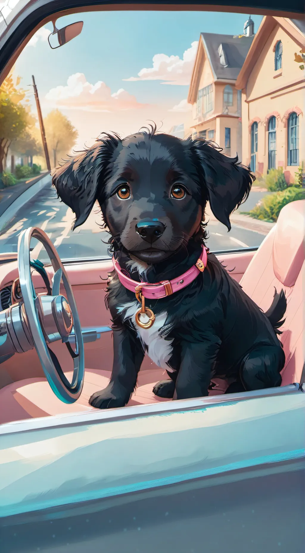 ai character: my new dog maggie! background