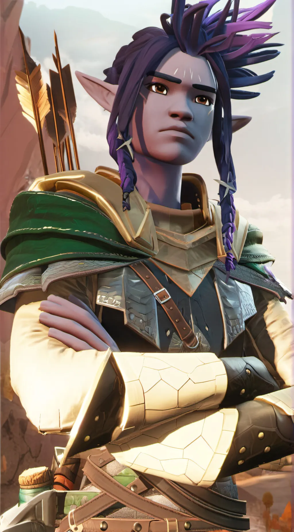 ai character: Hassian Palia background