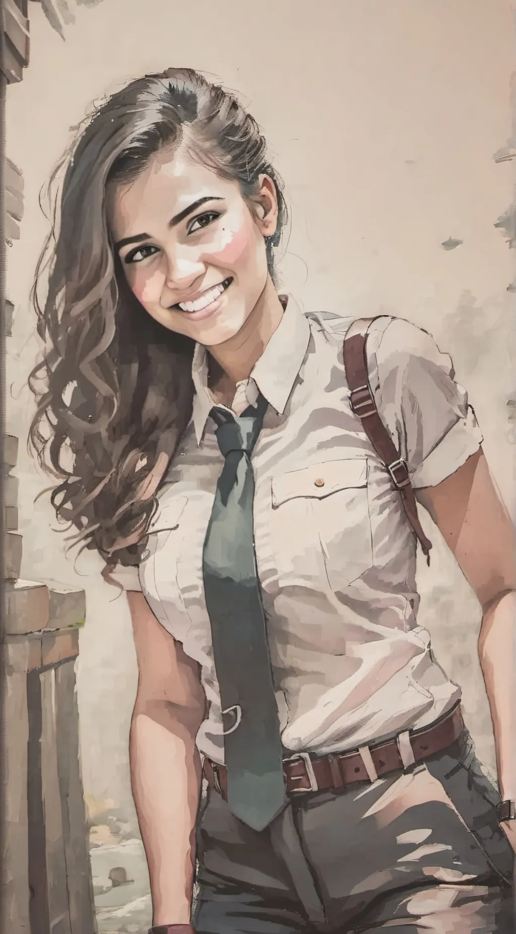 ai character: Kailey background